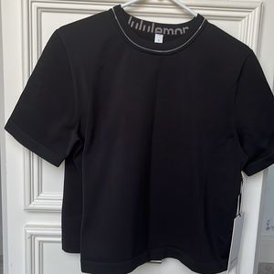 Lululemon Boxy knit T-shirt